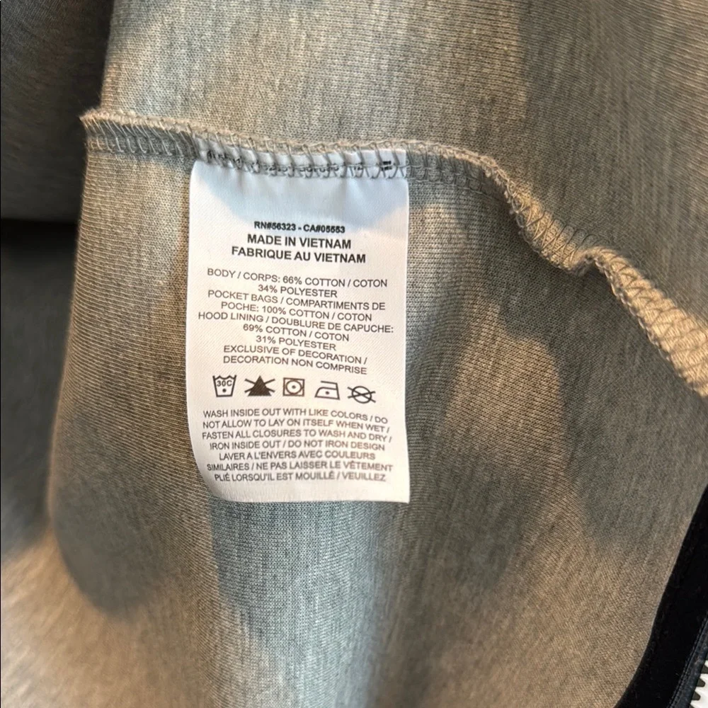 Nike Men’s Gray Tech Fleece Full-Zip Hoodie, Size M - Picture 7 of 8